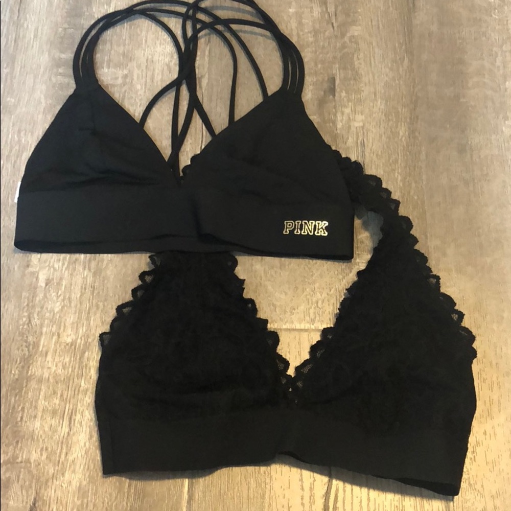 PINK Bralettes